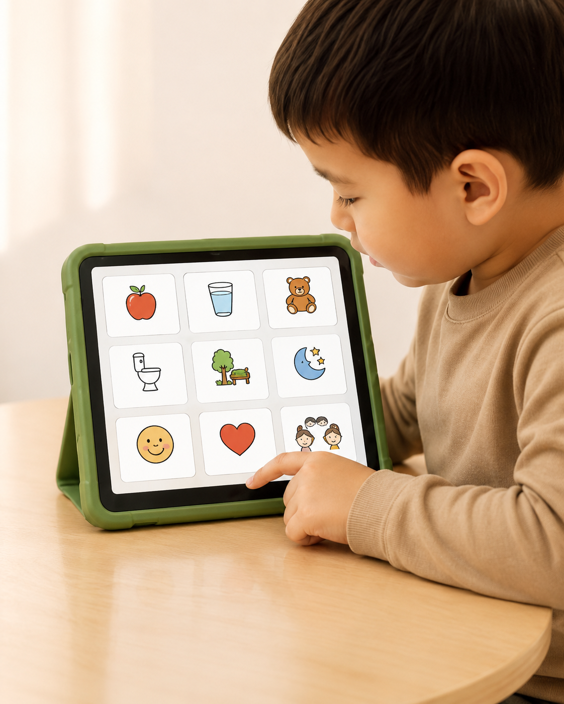 SoyleSeyik app on tablet